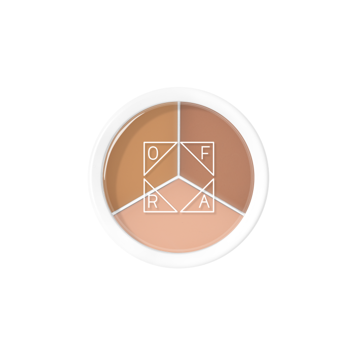 OFRA Corrector Tri-Pot - Lite, Beige Medium, Amber