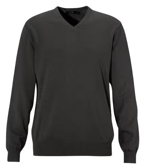 Ernst Alexis Tröja / V-NECK Bomull Mörkgrå XXL