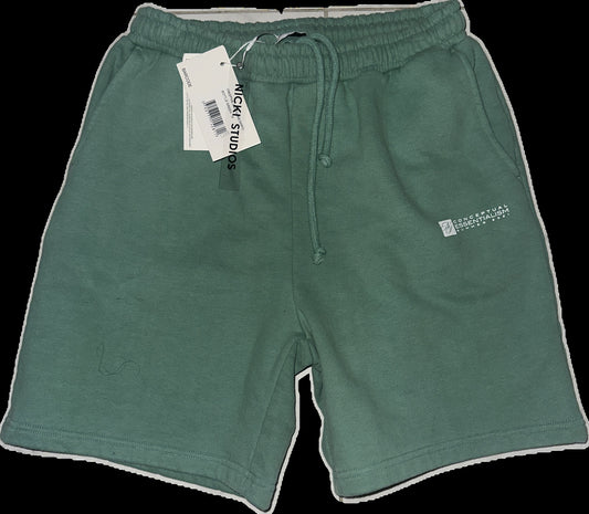Nicki Studios college shorts Grön