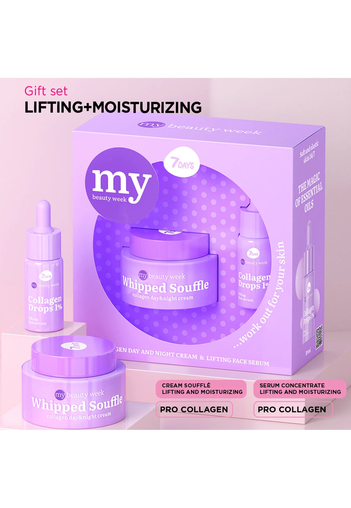 7days MY BEAUTY WEEK WORK OUT FOR YOUR SKIN GIFT SET - Ansiktsvårdsset