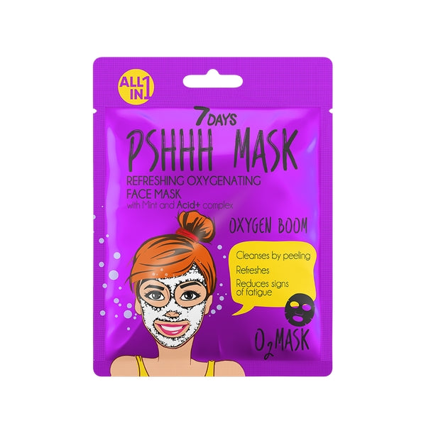 7DAYS Pshhh Oxygen Boom Sheet Mask