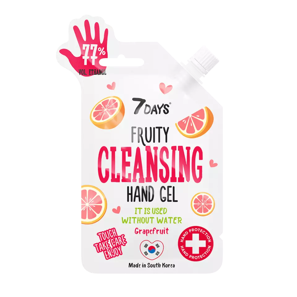 7DAYS Beauty Fruity Hand Cleansing Gel Grapefruit