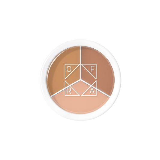OFRA  Corrector Tri-Pot - Lite, Beige Medium, Amber