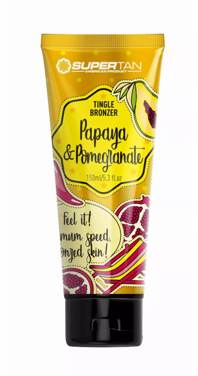 Supertan Solkräm – Papaya & Pomegranate