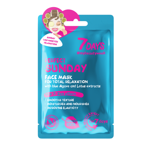 Face sheet mask for total relaxation Perfect Sunday 7days